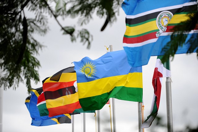 East African Community flags