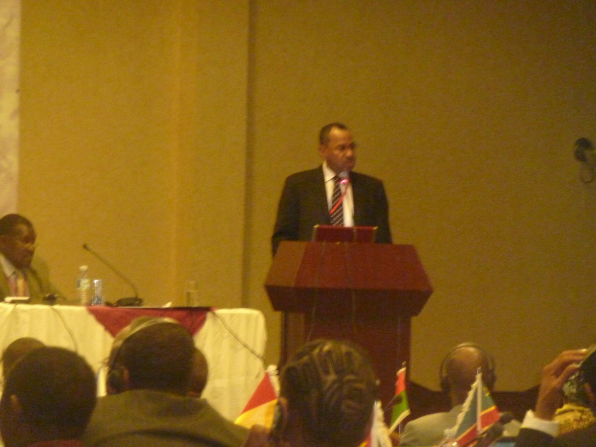 Jimmy Smith ILRI AU Ministers Uganda 2010