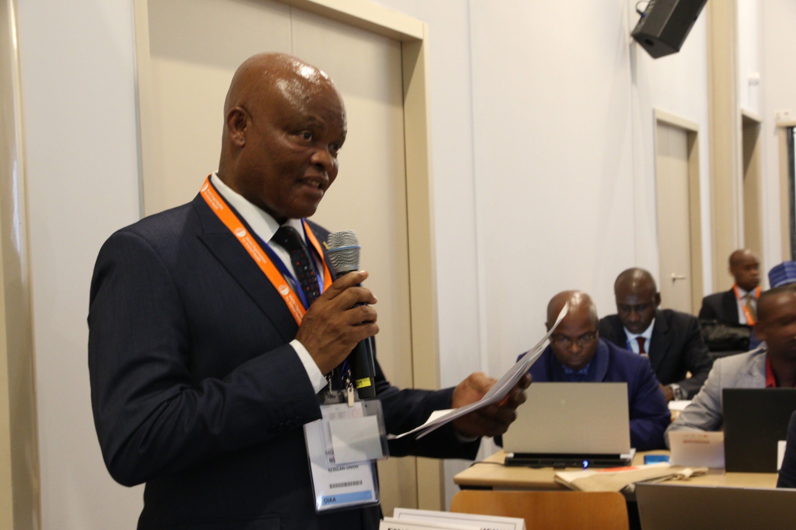 DECLARATION DE PARIS SUR L'ETABLISSEMENT DU SECRETARIAT PAN AFRICAN DE LA PPR