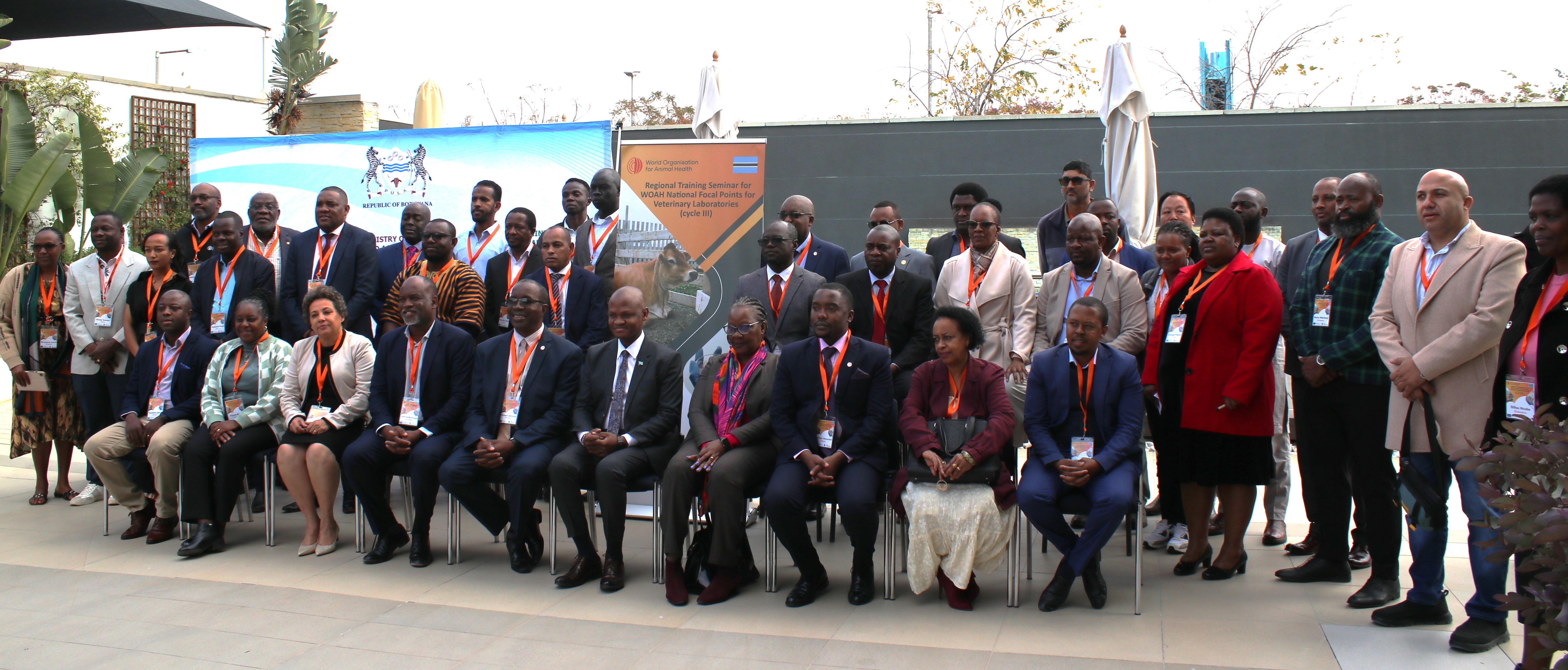 Group Photo Gaborone, Botswana July 2025 Picture (c) P. Bastiaensen (woah) 2025