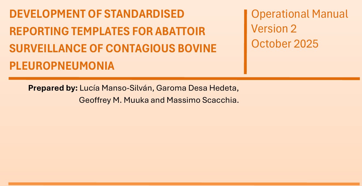 2 WOAH CBPP Standardised Rep Templ Abattoir Surveillance