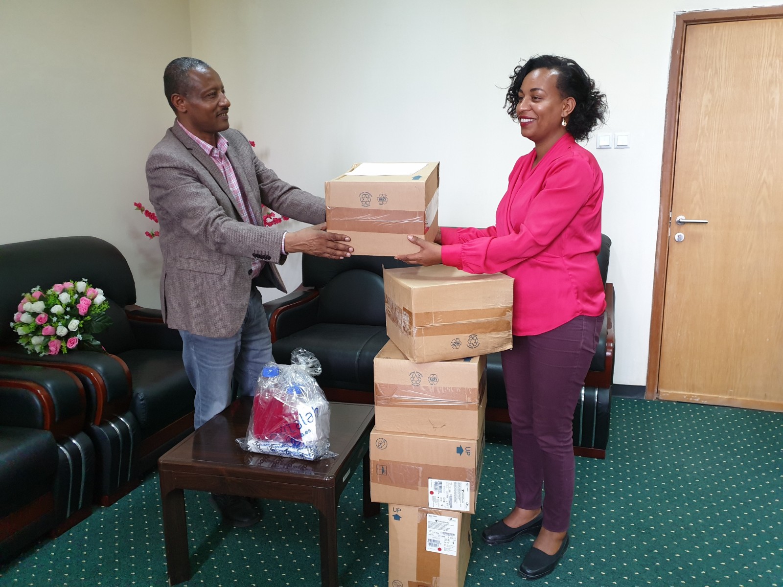 Ethiopian Veterinary Laboratory provides support to protect the local